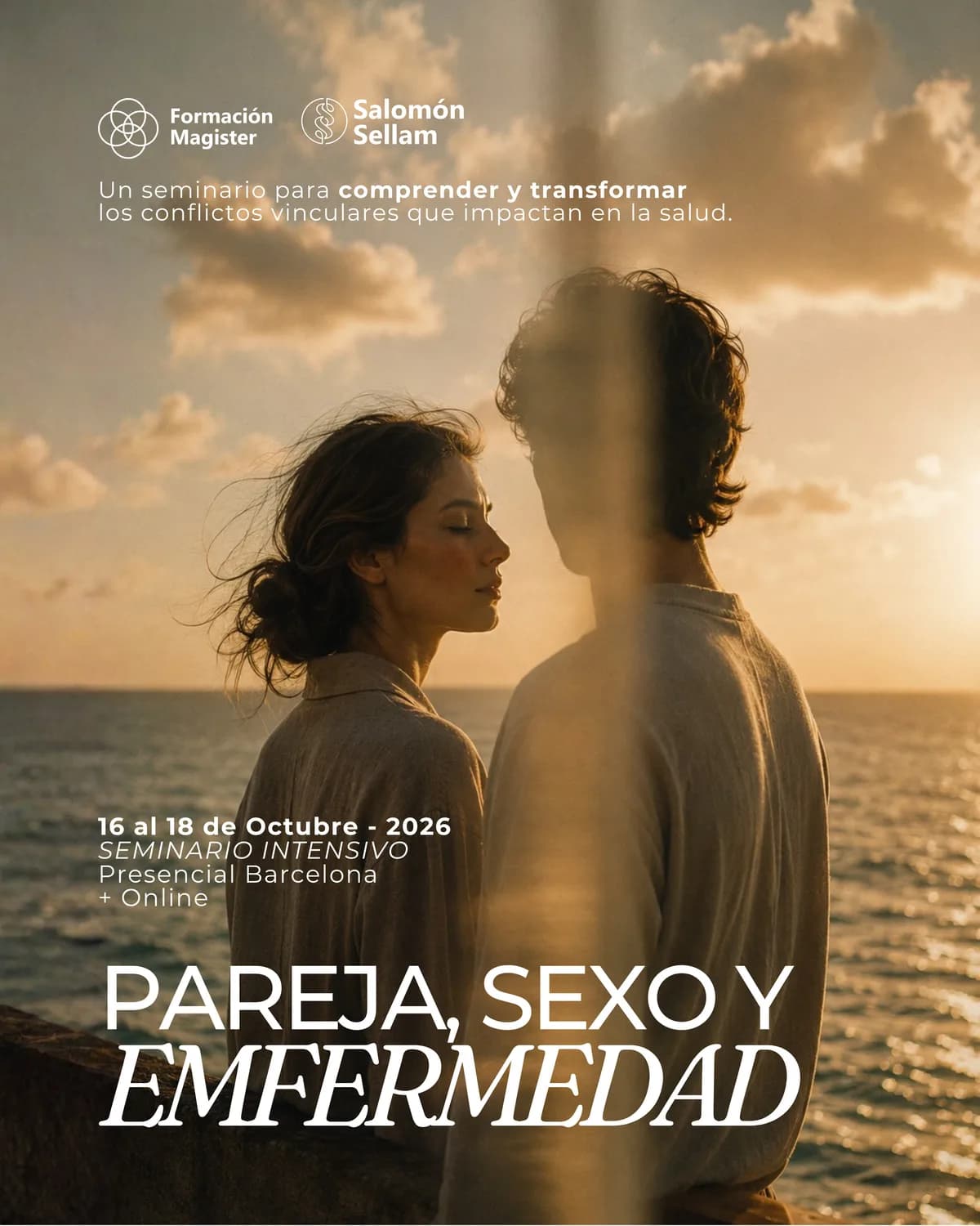 Pareja, sexo y enfermedad — 16 al 18 de octubre, Barcelona