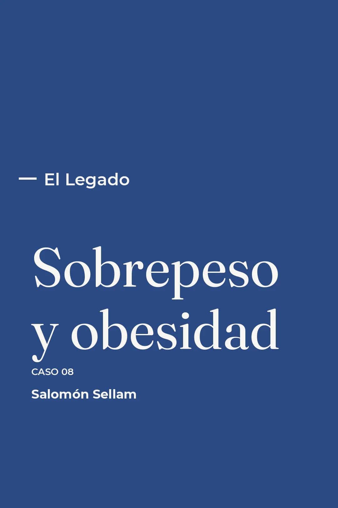 Portada del curso 08 - Sobrepeso y obesidad