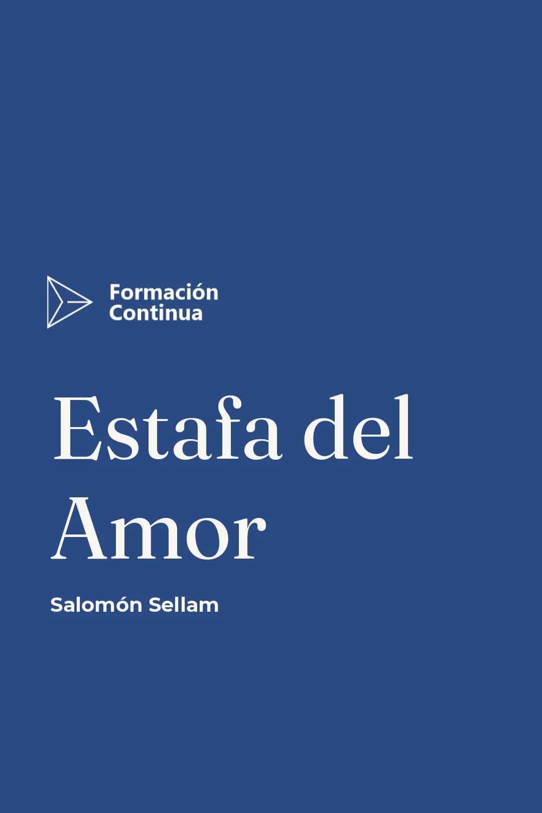 Portada del curso Estafa del Amor