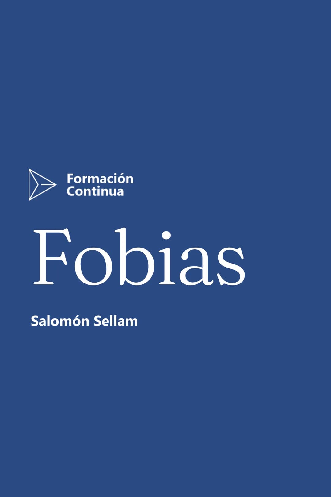 Portada del curso Fobias
